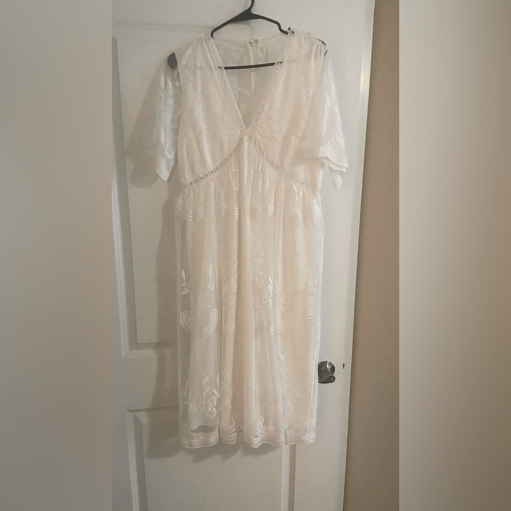 Women’s size L lace dress